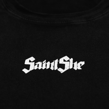 Load image into Gallery viewer, Stonewash Black centre logo
