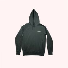 Load image into Gallery viewer, Khaki Grey Hoodie Side Logo
